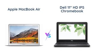 🆚 Apple MacBook Air vs Dell Chromebook 🖥️ [upl. by Liana77]