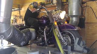 Turbo Harley Dyno pull [upl. by Kennett]