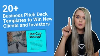 How to Create a Pitch Deck for Investors  20 Pitch Deck Templates [upl. by Akienahs434]