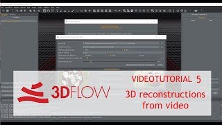 3Dflow Academy  Videotutorial 5  Reconstructing 3D models from videos [upl. by Caffrey]