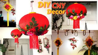 DIY Chinese New year Lantern  CNY Flower decor 2021 [upl. by Yates]