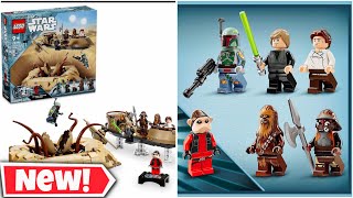 NEW LEGO Star Wars 75396 Desert Skiff amp Sarlacc Pit Set LEAKED [upl. by Ardnad713]