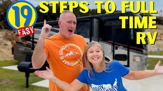 HOW TO START FULL TIME RVING IN 2023 UPDATED [upl. by Broder]