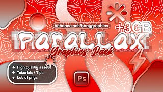 PARALLAX GRAPHICS PACK  SHOWCASE CHECK BIO [upl. by Lamrej]