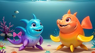 Baby shark  children songs  Nursery Rhymes  Baby shark song parodycocomelon shark parody 2 [upl. by Vargas]