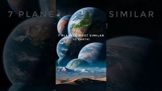 Discover 7 Planets Most Similar to Earth 🌍🌌 earth universe shorts youtubeshorts [upl. by Aicram]