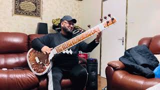 POTHWARI SAZEENA SITAR BY SYED IRFAN SHAH OF MAANKRA REDDITCH UK [upl. by Eide985]