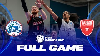 ZZ Leiden v Itelyum Varese  Full Basketball Game  FIBA Europe Cup 202324 [upl. by Rahs]