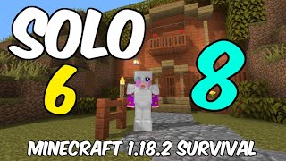 Minecraft Survival SOLO 6   08  Nieskończone źródło lawy pszczoły i brązowy barwnik [upl. by Nida]