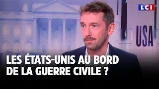 Les ÉtatsUnis au bord de la guerre civile  Mathieu Gallard invité de LCI [upl. by Darce180]