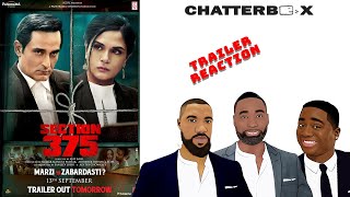 Section 375 TRAILER REACTION  Chatterbox [upl. by Reiter]