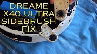 Dreame X40 Ultra Complete  sidebrush error fix  louder audio [upl. by Wasson]