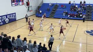 West Lyon Boys Basketball vs Okoboji 1212023 [upl. by Yerrok858]