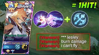 LESLEY NEW EMBLEM TO ONE HIT ENEMIES MUST TRY [upl. by Salchunas510]