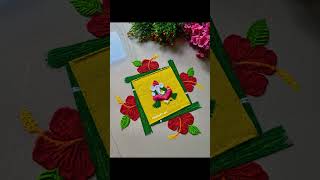 20 easy gauri ganpati bappa rangoli designs [upl. by Harrington587]