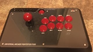 Mayflash F500 Fightstick Review [upl. by Ardnalac781]