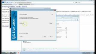 TeXLive Windows7 [upl. by Bascomb349]