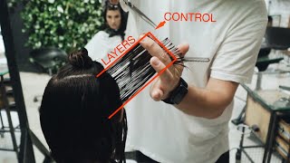 how to cut perfect salon bob with bangs [upl. by Ingvar]