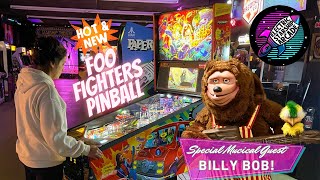 Foo Fighters Pinball Arrives and Billy Bob Plays Us a Tune [upl. by Nwahsal980]