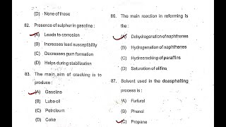 CPCL Exam Paper For Chemical Cat1ampCat2  Also Important for RFCL [upl. by Moorish]