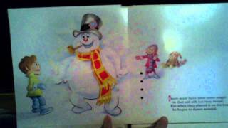 Hallmark Frosty the Snowman Book Recording [upl. by Chancey]