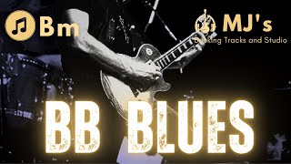 BB King style Slow Blues Jam type Backing Track in B minor [upl. by Meggie885]