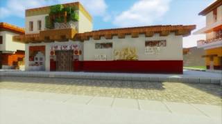 Insula Romana  Roman Apartment  Latin  Minecraft [upl. by Naaitsirhc]