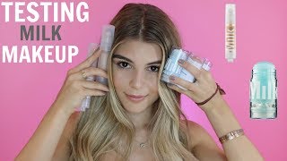 Full Face of First Impressions using MILK MAKEUP l Olivia Jade [upl. by Reviel]