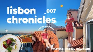 moving into my new lisbon flat amp feeling unwell 🏠 a chatty vlog  lisbon chronicles [upl. by Robbin]