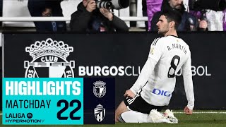 Resumen de Burgos CF vs Real Valladolid CF 10 [upl. by Hauck]