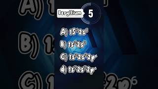 Electron Configuration  Beryllium [upl. by Bilek633]