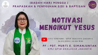 Motivasi Mengikut Yesus  IHM 1 PRAPASKAH  Minggu 24 MARET 2024 [upl. by Yblehs]