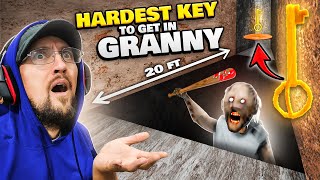 Grannys HARDEST KEY to Get Near IMPOSSIBLE  FGTeeV Granny Water Skit [upl. by Arica]