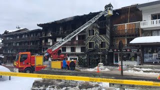 Zwei Tote bei Brand in französischem NobelSkiort Courchevel [upl. by Treblihp]