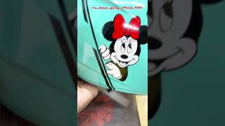 Helpmate Mickey Mouse 🐭 stickeringwork carstickers stickring [upl. by Eixel]