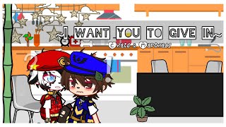 I want you to give in   Chase x Marshall  Charshall  Gacha x Paw Patrol  Chaotic Person [upl. by Mears]