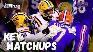 LSU vs Florida Key Matchups  Can The Tigers’ Front 7 Dominate Florida’s Offensive Line [upl. by Nosam801]