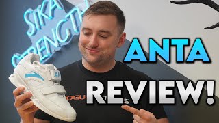 Anta Weightlifting Shoe Review [upl. by Assirrem]