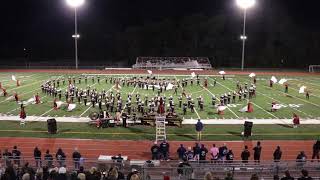 Port Chester High School Marching Band  10202018 [upl. by Yadnil]