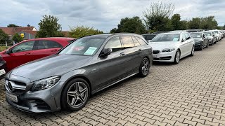 Niemieckie Komisy cz9 MERCEDES i inne C43 AMG C180 NISKIE PRZEBIEGI młode roczniki NEUSTADT [upl. by Sutherlan866]