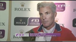 RICH FELLERS AND FLEXIBLE CROWNED ROLEX FEI WORLD CUP CHAMPIONS 2012 [upl. by Fanny]