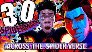 30 CURIOSIDADES FLIPANTES DE SPIDERMAN ACROSS THE SPIDERVERSE 2023 [upl. by Hgielak417]