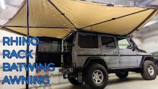 Rhino Rack 270 Batwing Awning [upl. by Arakawa119]