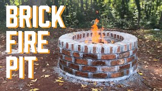 Brick Fire Pit [upl. by Florie]