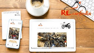 REcartindiaCom Web Site TrailerRoyal Enfield Accessories And Spare Parts [upl. by Bennion]