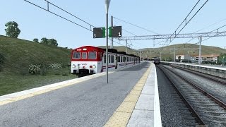 UT 592025 Train Simulator Ruta SM Tramo Vega de CarriedoSarón [upl. by Attenov]