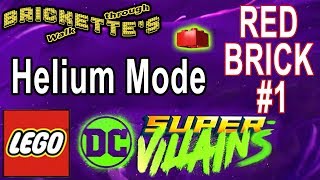 Helium Mode Red Brick in Part 1 Level 1 “New Kid on the Block” in LEGO DC Super Villains [upl. by Rivalee903]