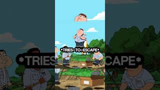 Peter PRISON BREAK 🚨🚨🚨shorts familyguy viralvideo [upl. by Yhtur]