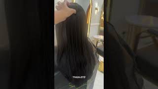 Cysteine Collagen Treatment at Viziati Salon taraletz hairstyle haircare hairtreatment [upl. by Aikemahs]