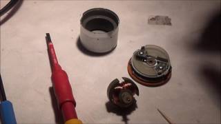 Sharp GF9797 Cassette Motor Disassembly [upl. by Priestley]